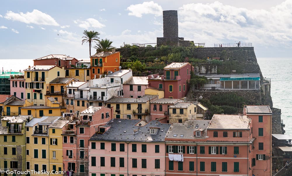 วิวหมู่บ้าน Vernazza ยามบ่าย