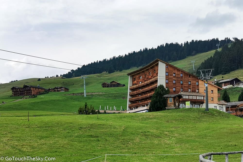 บรรยากาศที่ราบต่ำ Alpe di Siusi