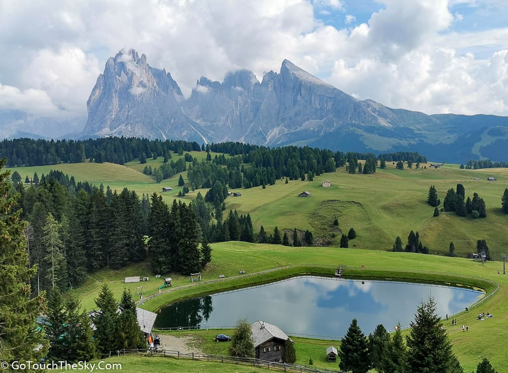 วิวที่ราบต่ำ Alpe di Siusi