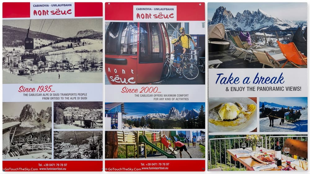 แผนที่ Mont Sëuc Alpe di Siusi