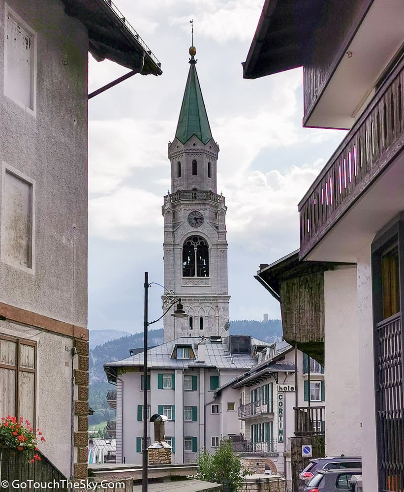 วิวเมือง Cortina ยามค่ำ