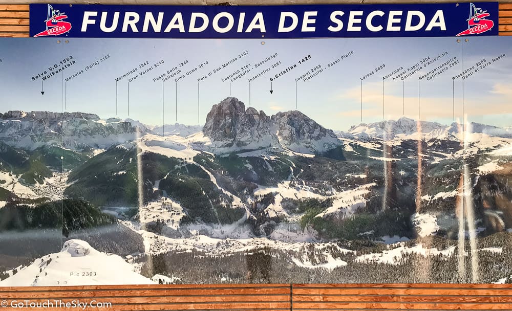 วิวจากสถานีกระเช้า Seceda