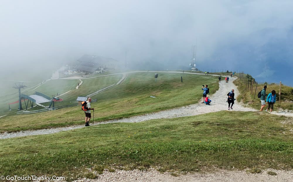 Summit Cross บนยอดเขา Seceda
