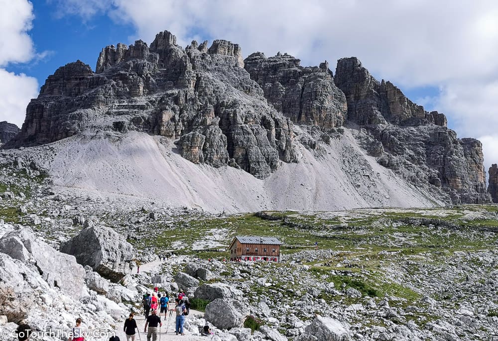 ที่พักเก่าแก่ Rifugio Lavaredo
