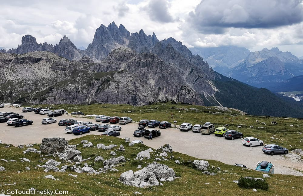 กลับถึง Rifugio Auronzo ครบวงกลม