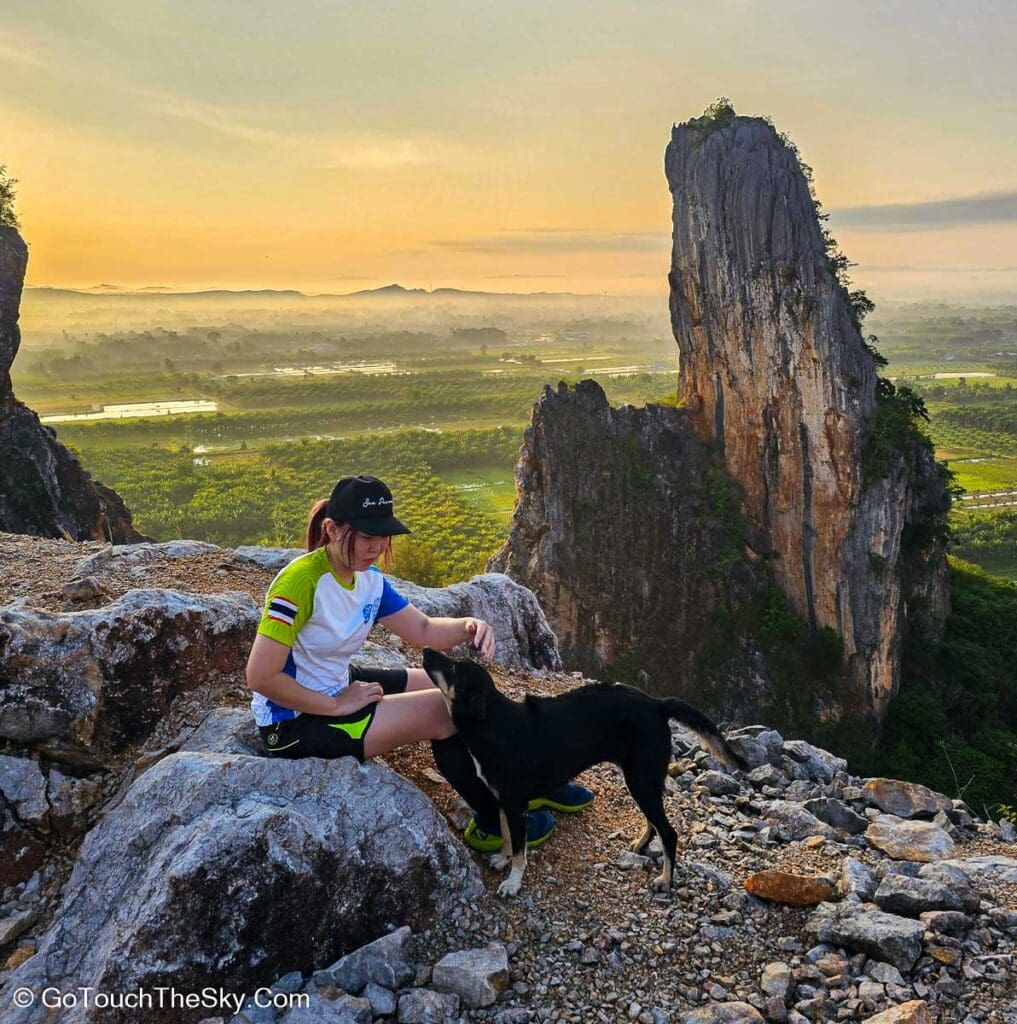 ทิวทัศน์กว้างจากยอดเขา