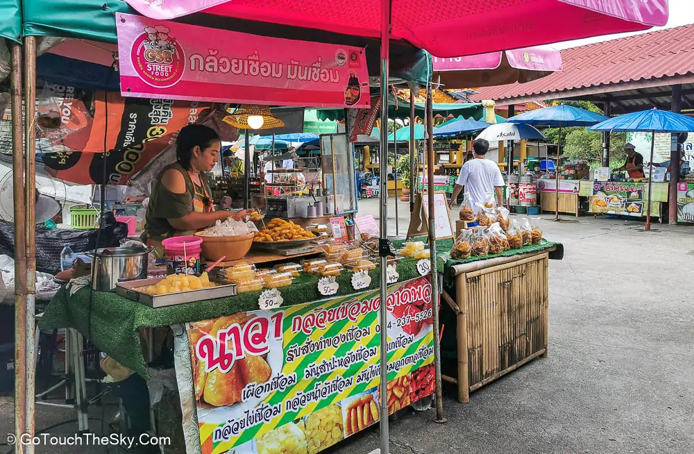 ร้านค้าในตลาดน้ำวัดสะพาน