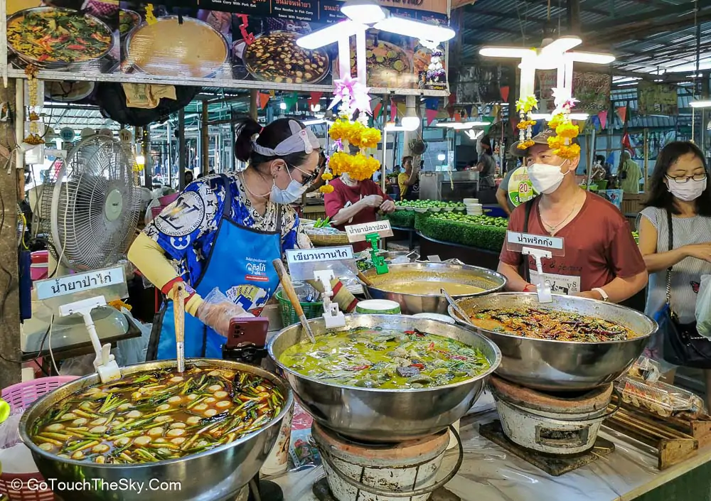 บรรยากาศตลาดช่วงสาย