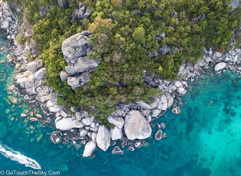 แหลมตาโต๊ะปลายสุดของเกาะเต่า