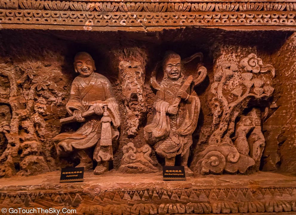 รายละเอียดสีหน้าพระอรหันต์แต่ละองค์