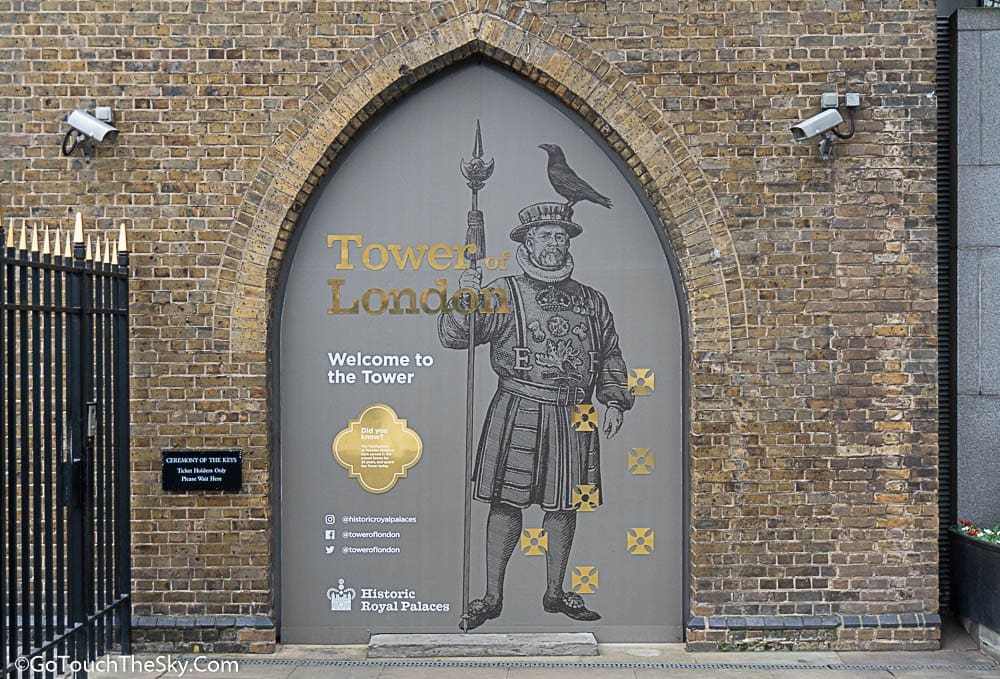 คุกและลานประหารในอดีต Tower of London