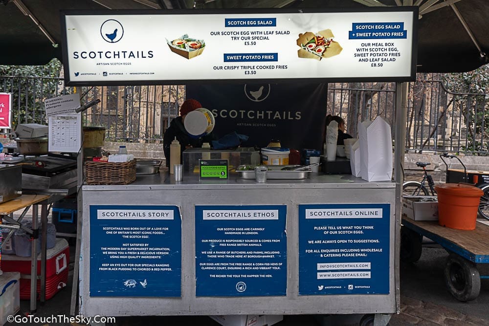 บรรยากาศตลาด Borough Market