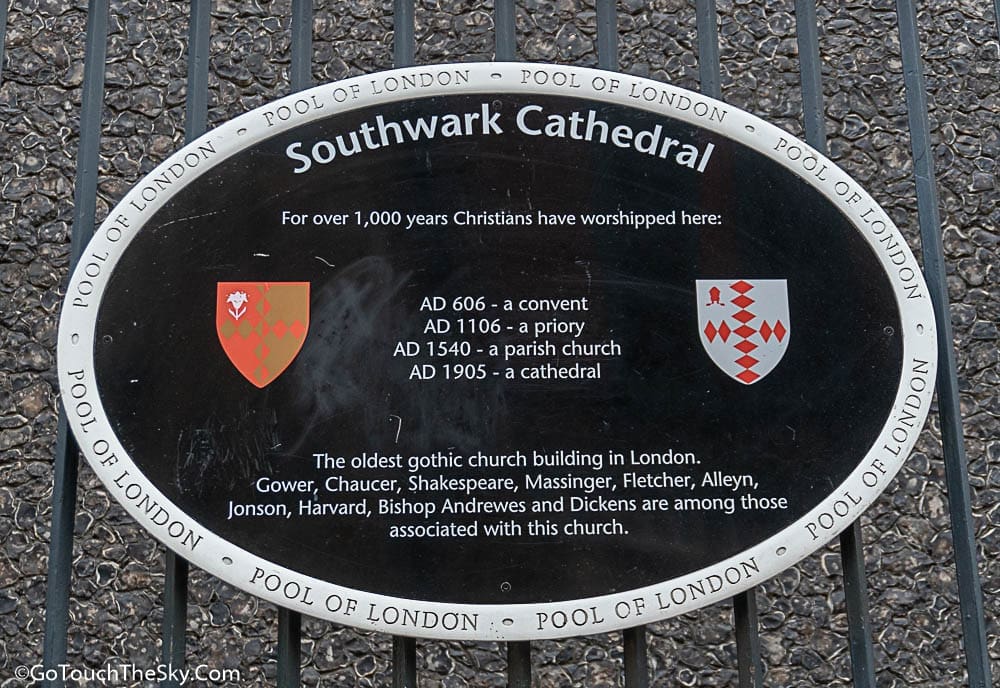 Southwark Cathedral โบสถ์กอธิคเก่าแก่