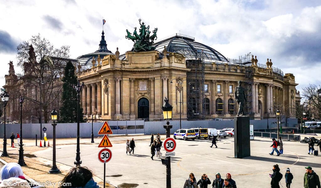 ด้านหน้า Petit Palais