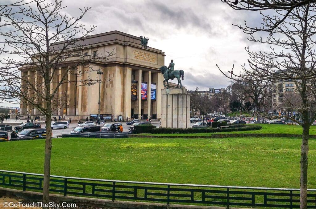 บรรยากาศ Place du Trocadéro