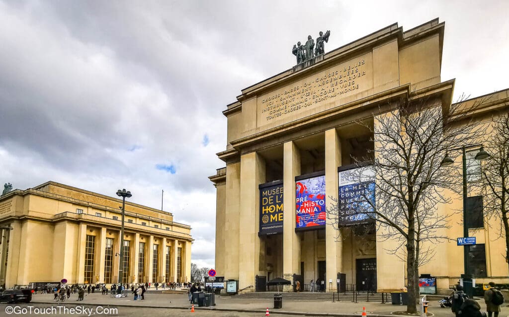Palais de Chaillot จุดชมวิวหอไอเฟล