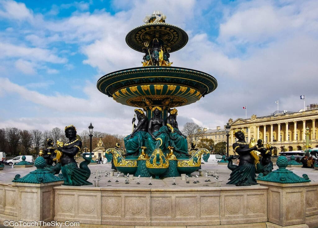 น้ำพุ Fontaine de Jacques Hittorff