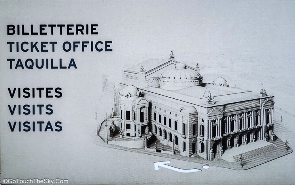 รายละเอียดสถาปัตยกรรม Opéra Garnier