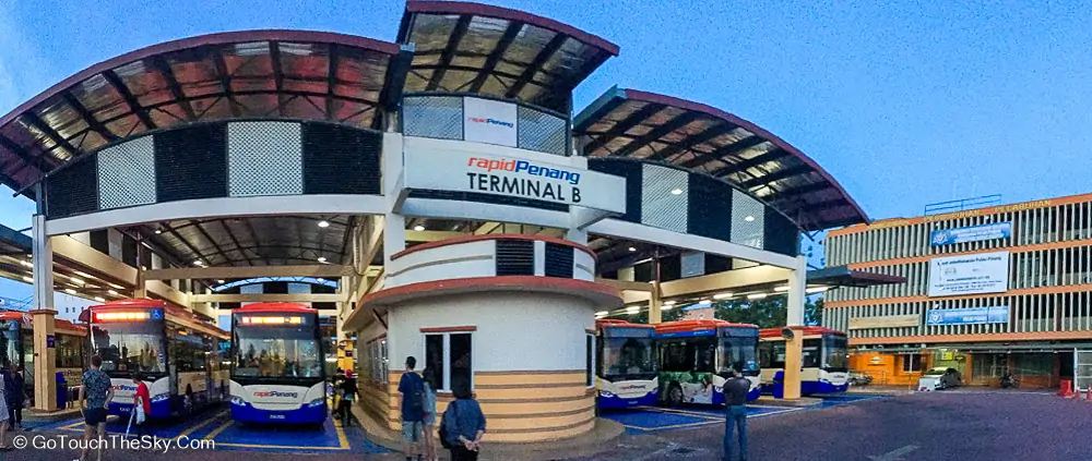 Weld Quay Bus Terminal จอร์จทาวน์