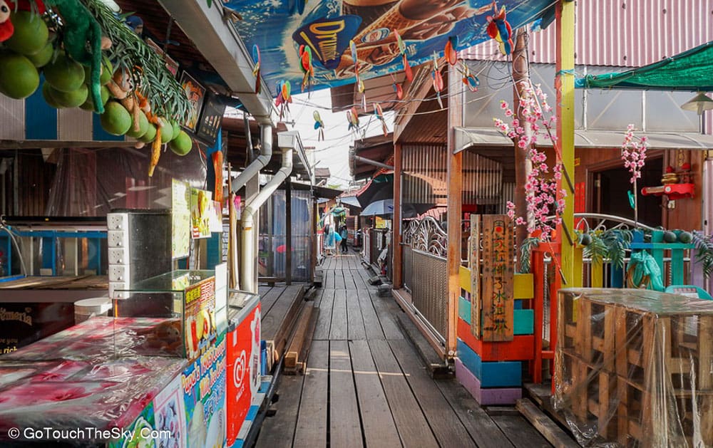 บรรยากาศ Chew Jetty