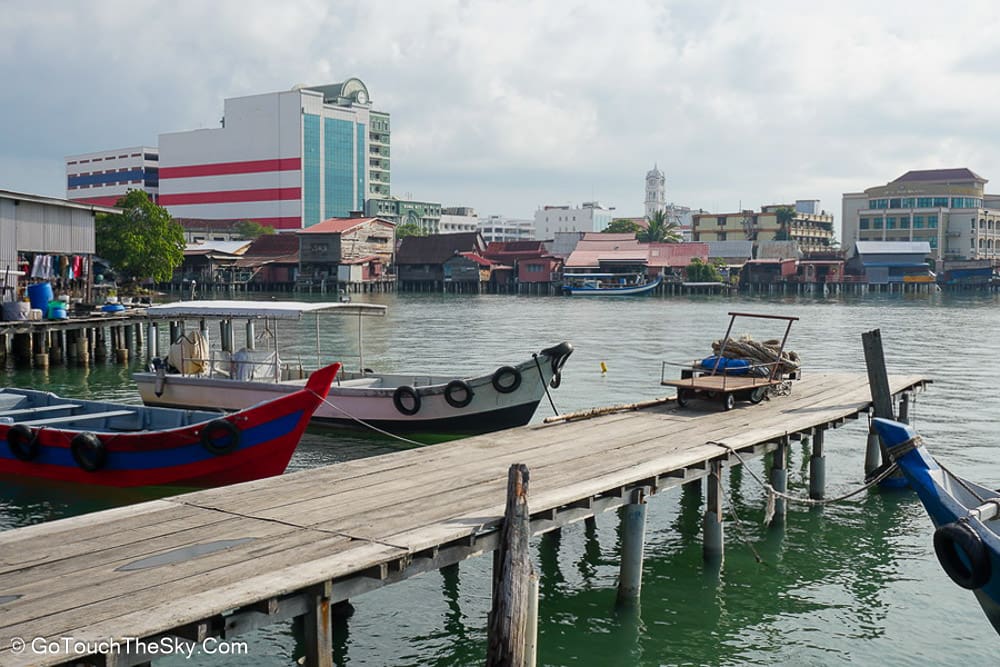 ทางเดินไม้ชุมชน Chew Jetty