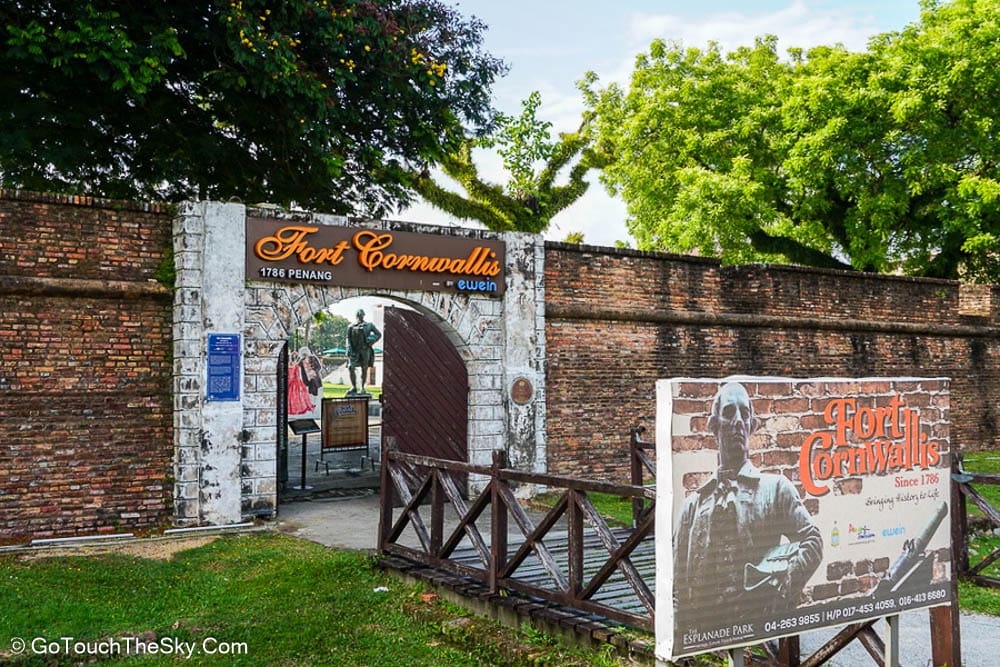ป้อมปราการ Fort Cornwallis