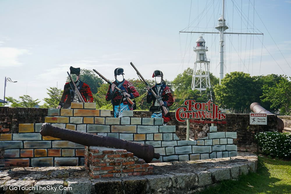 ปืนใหญ่สำริด Fort Cornwallis