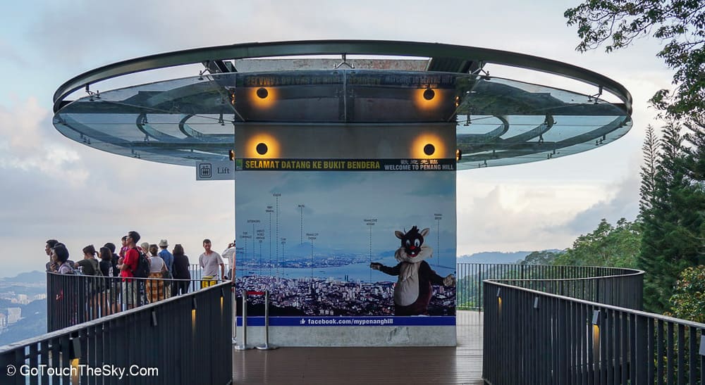 จุดชมวิว Sky Walk ปีนังฮิลล์
