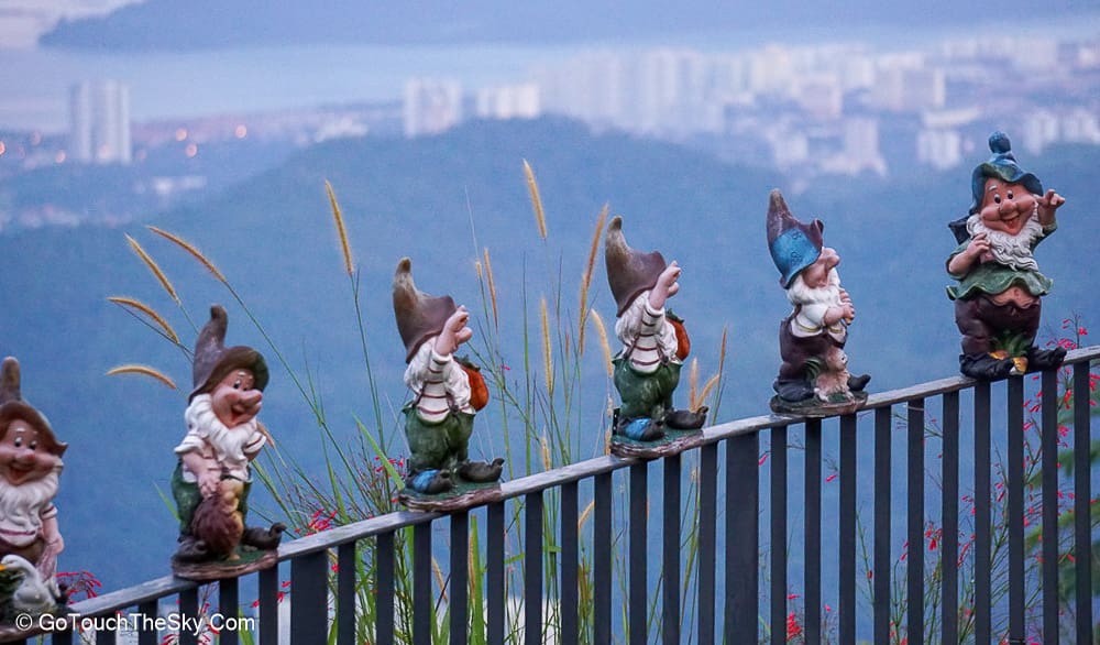 ทิวทัศน์เกาะปีนังจากยอดเขา