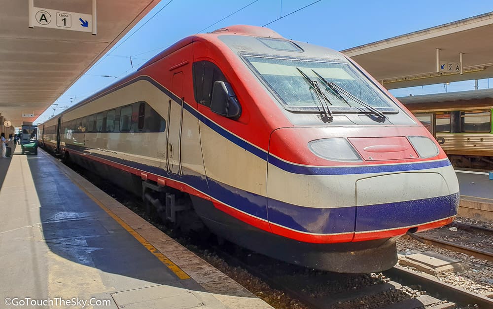 รถไฟจากลิสบอนสู่ปอร์โต