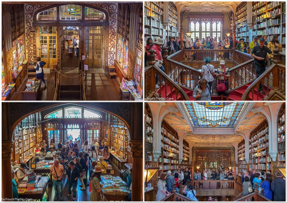 บรรยากาศภายใน Livraria Lello