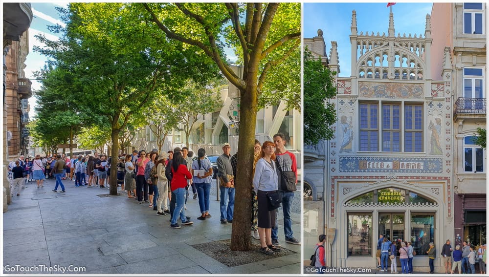 บันไดไม้วนภายใน Livraria Lello
