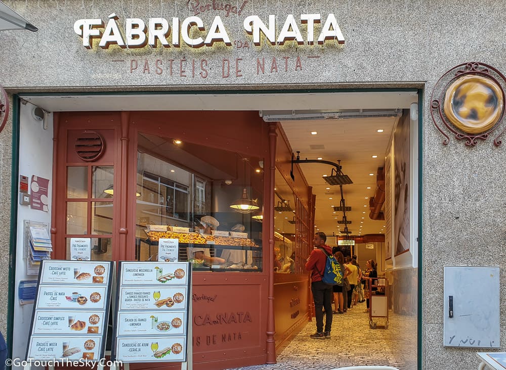 ทาร์ตไข่ Fábrica da Nata ปอร์โต
