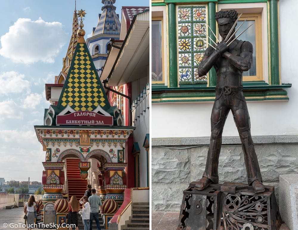 จุดถ่ายภาพสวยงาม Izmailovo Kremlin