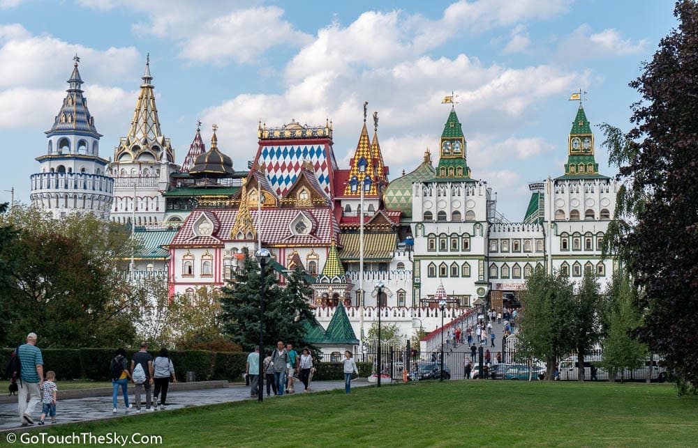 สถาปัตยกรรมรัสเซียโบราณ Izmailovo Kremlin