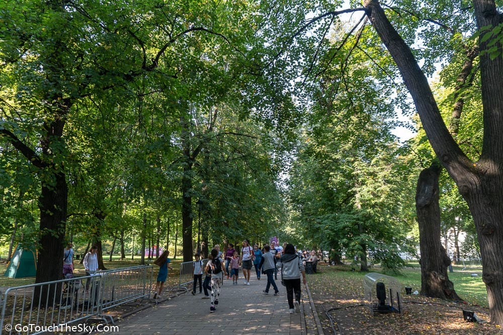 บรรยากาศ Kolomenskoye Park