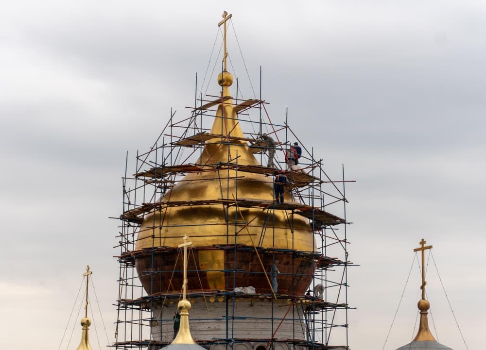ภายใน Archangel Cathedral