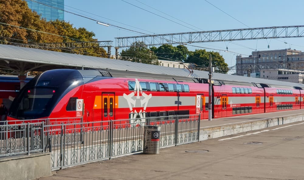 ที่นั่งรถไฟ Aeroexpress