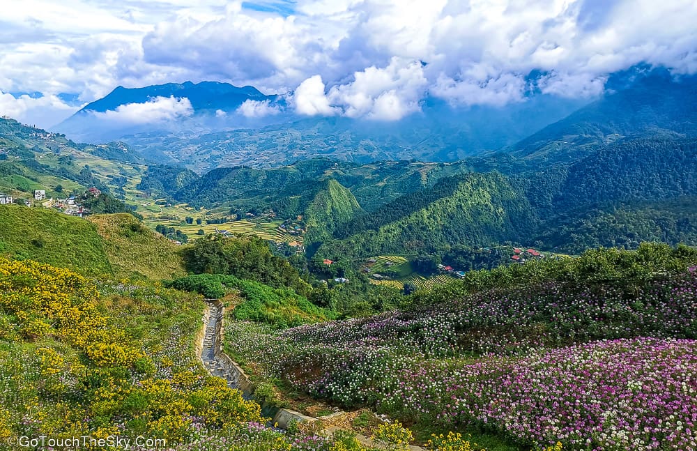 ทิวทัศน์สวยงามระหว่างทาง