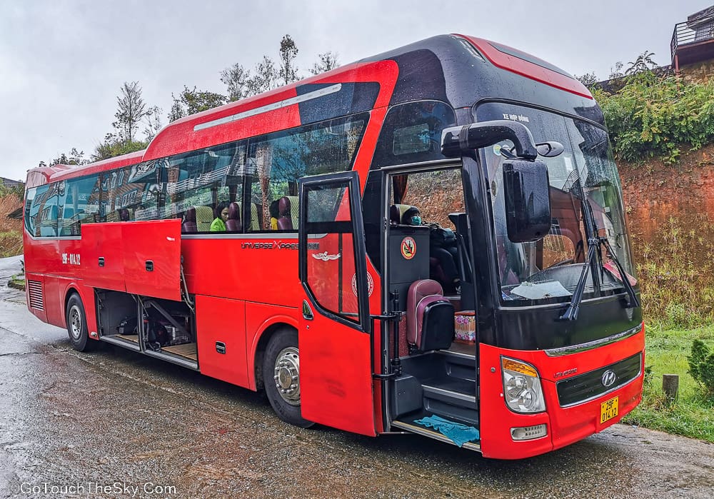 จุดขึ้นลงรถ Sapa Express ใหม่