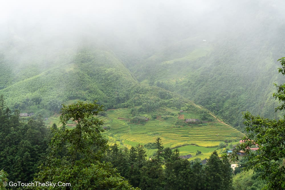 วิวจากโรงแรม Sapa Eden