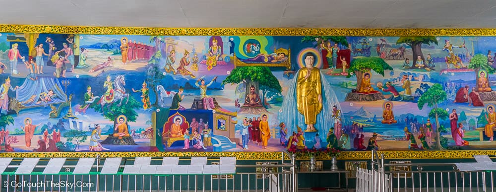 รายละเอียดลวดลายฝ่าพระบาท