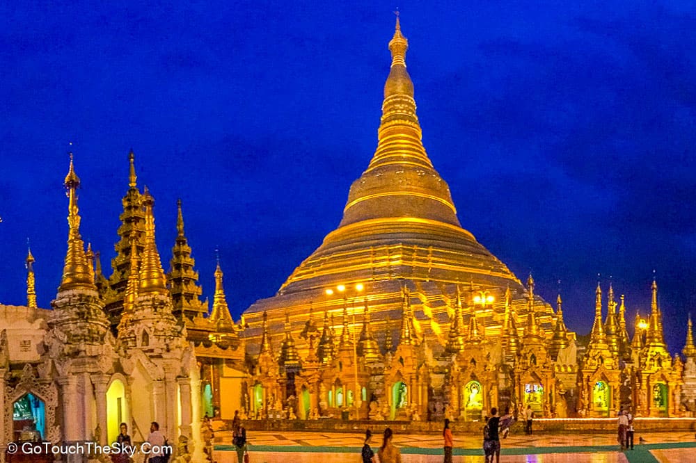 ทองคำอร่ามเจดีย์ชเวดากอง