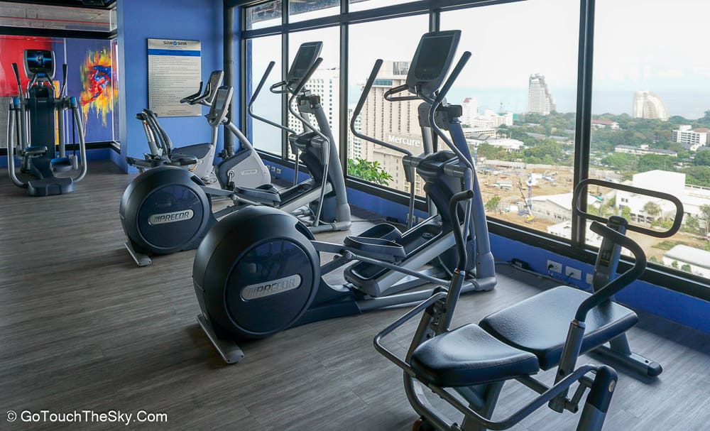 บรรยากาศห้อง Fitness