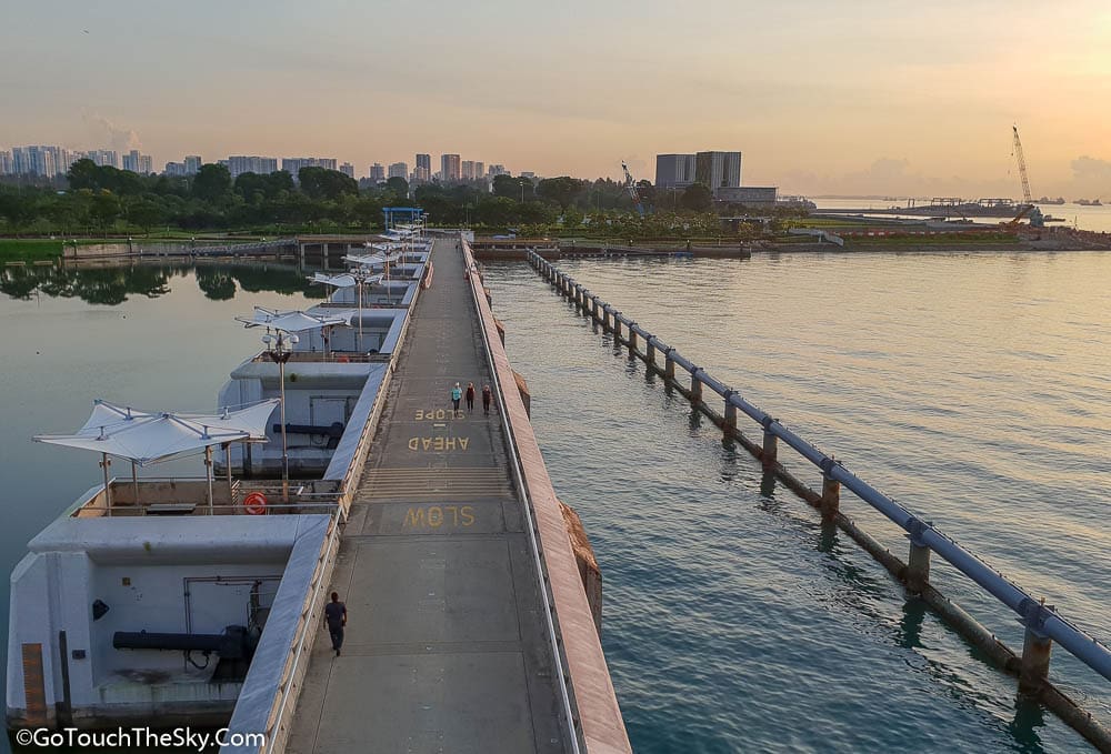 สะพานเขื่อน Marina Barrage