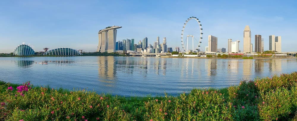 บรรยากาศเงียบสงบ Bay East Garden