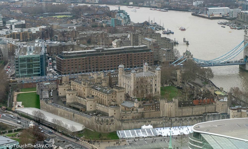Tower of London มองจาก Sky Garden