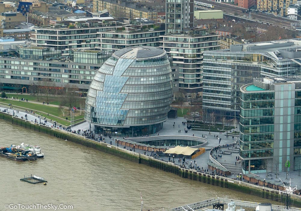 London City Hall มองจาก Sky Garden