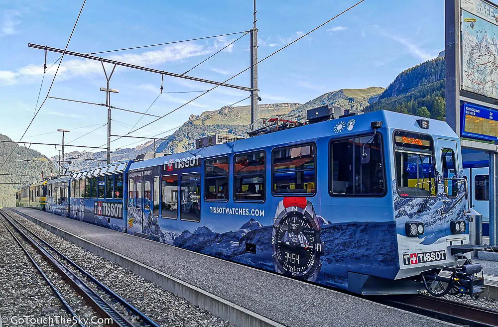 รถไฟขบวน Eigergletscher