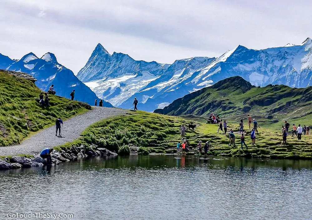 วิวทะเลสาบ Bachalpsee อีกฝั่ง